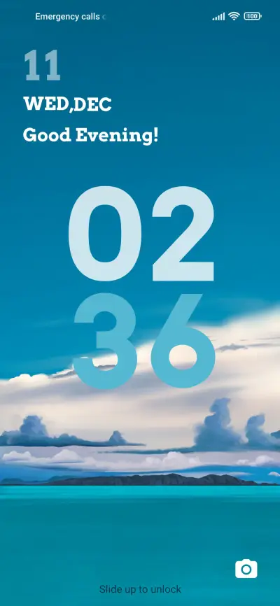 Blue Lake THEME for Xiaomi MIUI HyperOS