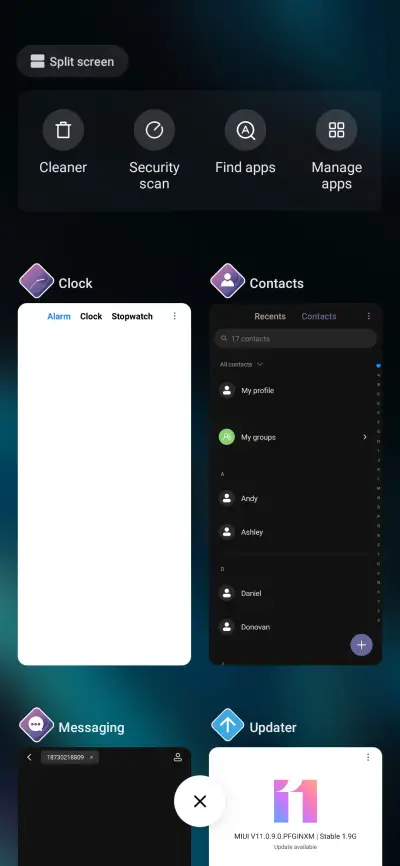Blue And Red Abstract_3MDS - Screenshot 4