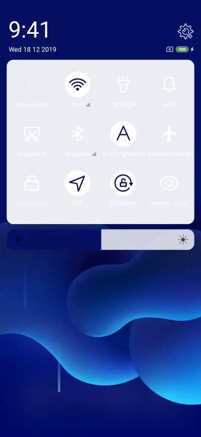 MBlue Liquid - Screenshot 5