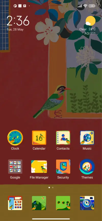 Birdsong home - Screenshot 2