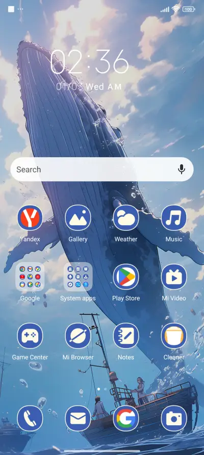 Flying whale - Screenshot 2