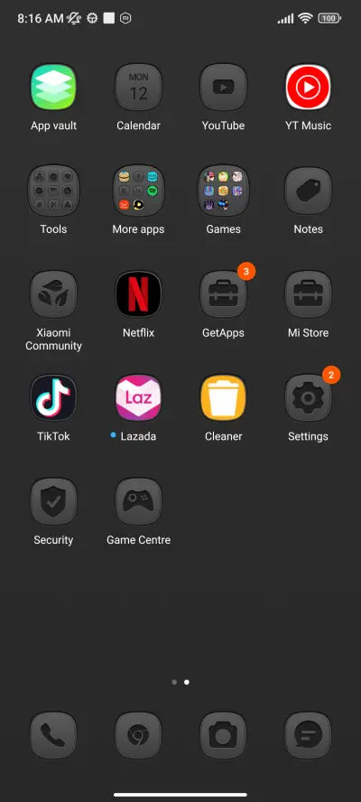 Advanced black - Screenshot 3
