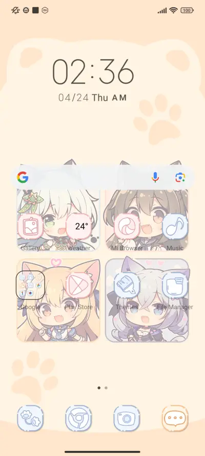 Cat Girl Four Grid - Screenshot 3