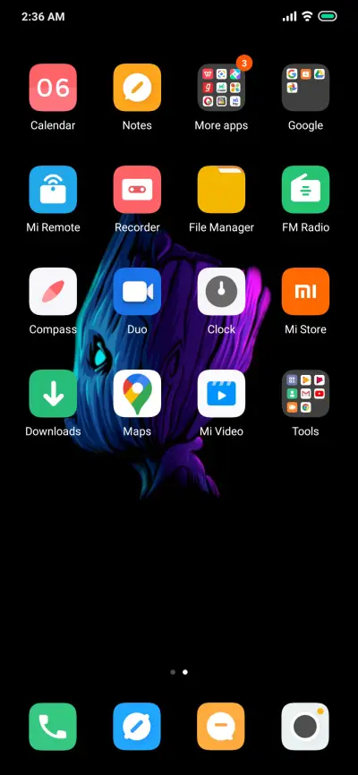 BLACKMODE OS v2 - Screenshot 3