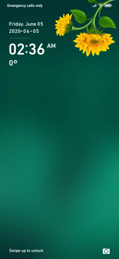 Sunflower_DWM2 THEME for Xiaomi MIUI HyperOS
