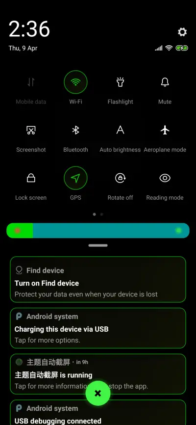 Green Neon Darkmod - Screenshot 5