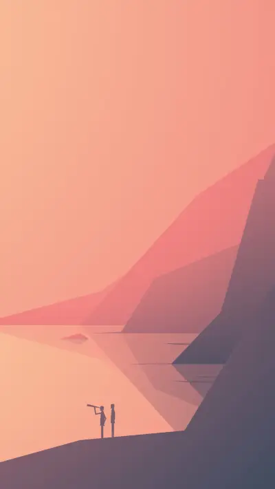 Beautiful illustration wallpaper