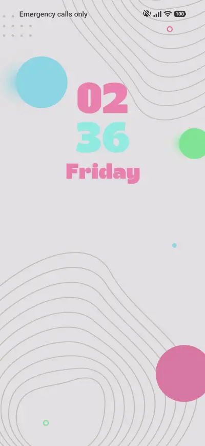 Simple Patterns THEME for Xiaomi MIUI HyperOS