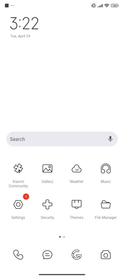 White Style - Screenshot 2