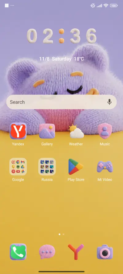 Purple Fluffy Bear - Screenshot 2