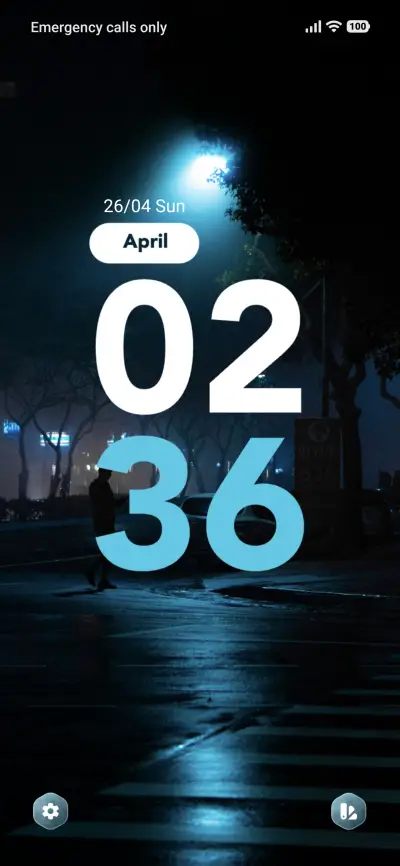 Neon Night THEME for Xiaomi MIUI HyperOS
