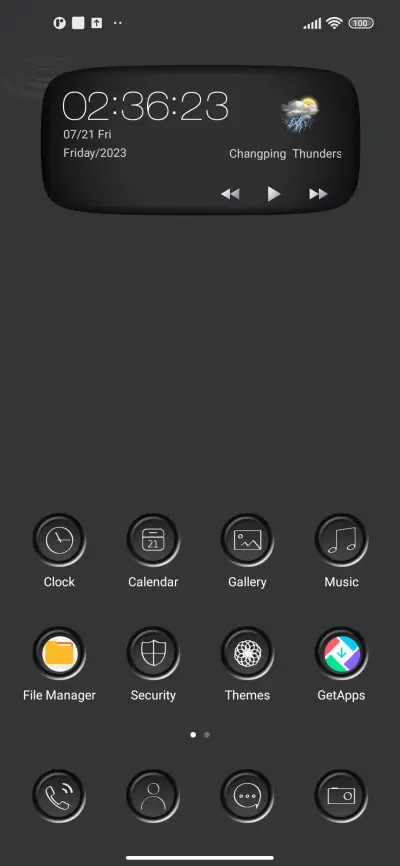 Dark v3 - Screenshot 2