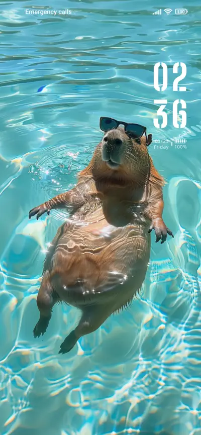 Resort capybara - Screenshot 1