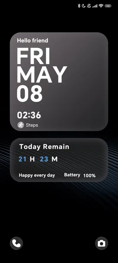 Ink Gleam THEME for Xiaomi MIUI HyperOS