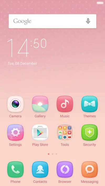 MIUI 7-Pink Blush - Screenshot 2