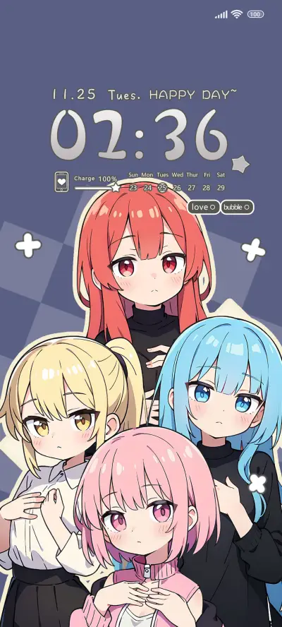 Rainbow Cute Girl - Screenshot 1