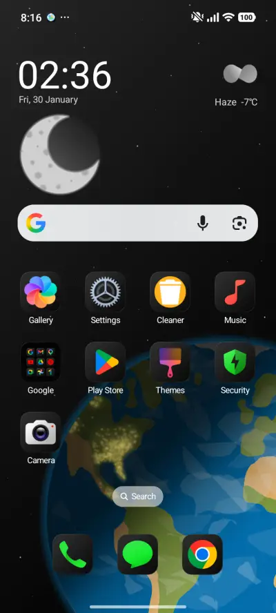 HyperDarkOS 3 - Screenshot 2