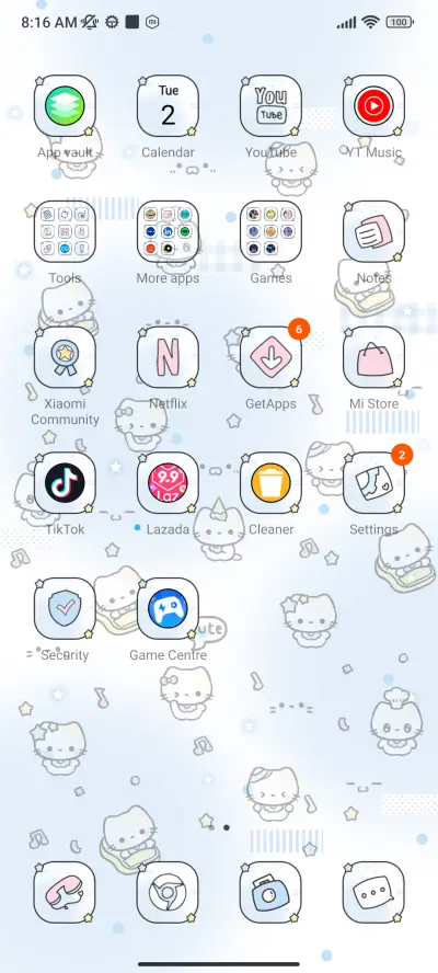 Cute Aqua Kitty - Screenshot 4