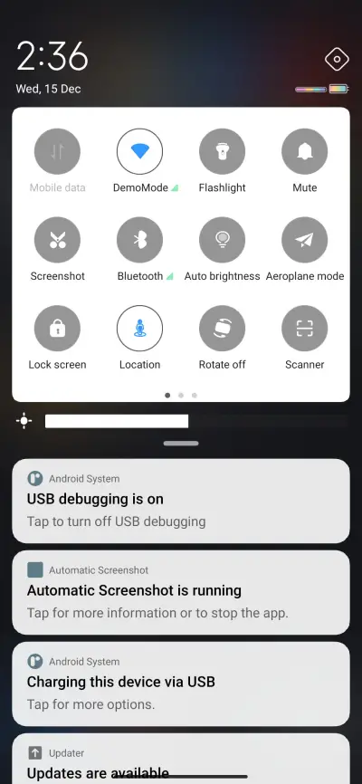 Black UI - Screenshot 5