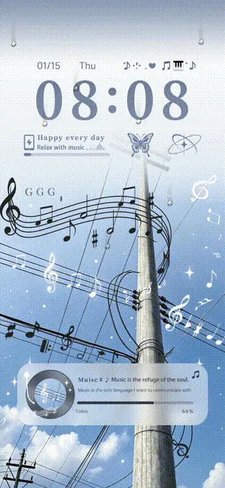 Prelude to the sky THEME for Xiaomi MIUI HyperOS
