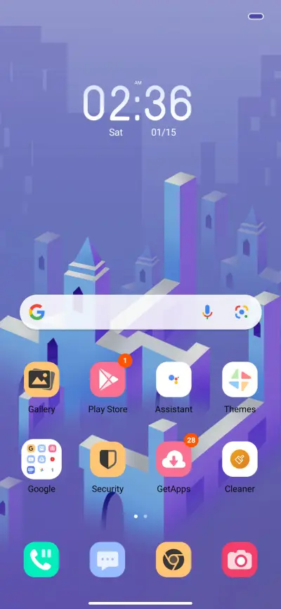 OS Blue dream - Screenshot 2