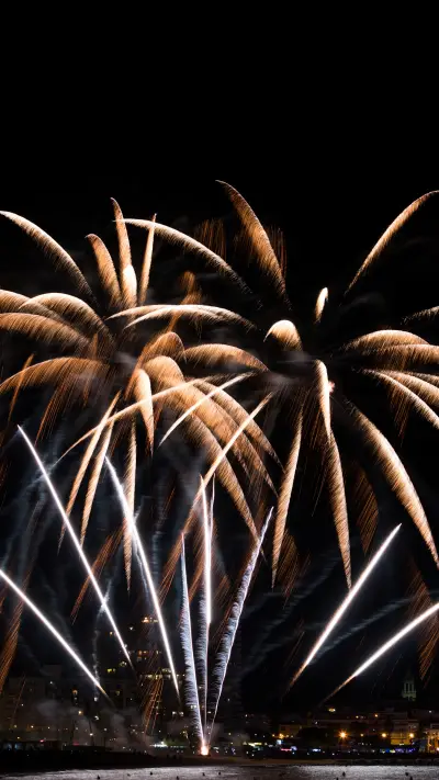 Fireworks towards the stars