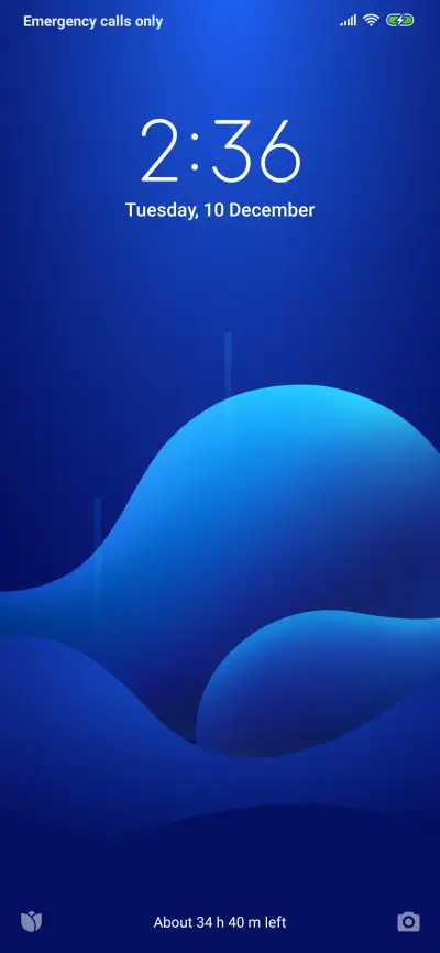 MBlue Liquid - Screenshot 1