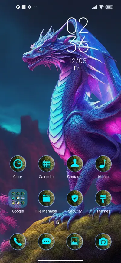 dragon purple - Screenshot 2