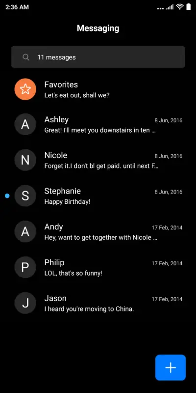 Black Amoled V10 - Screenshot 7