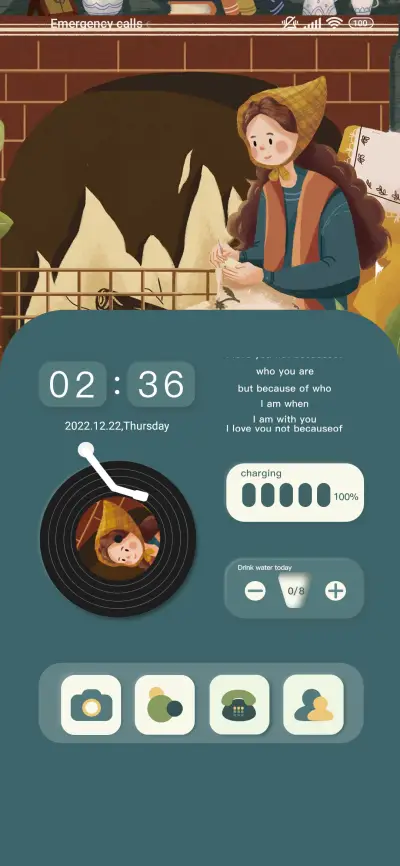 Warm fireplace - Screenshot 2