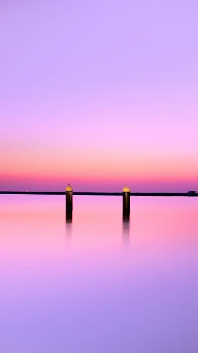 Sunset on the sea oman