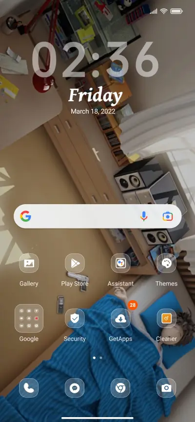 Stock Android - Screenshot 2