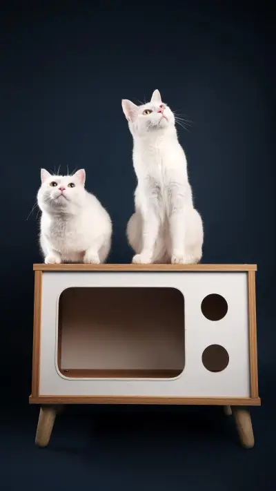 What a pleasant life to have a cat