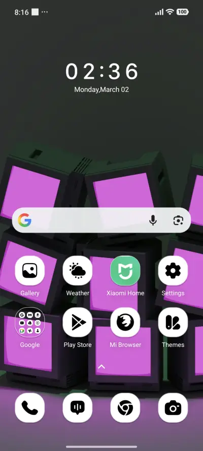 Purple Cubes - Screenshot 2