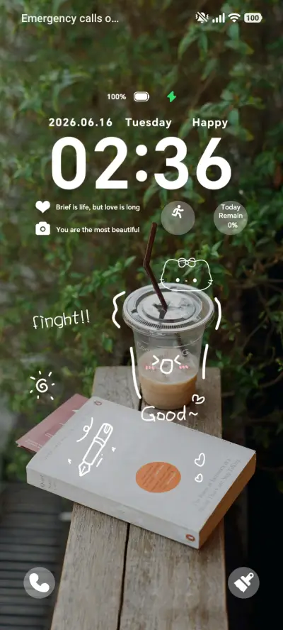 Shade Book Chill THEME for Xiaomi MIUI HyperOS