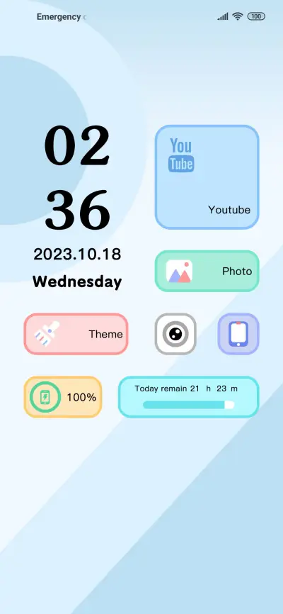 Refreshing blue - Screenshot 1