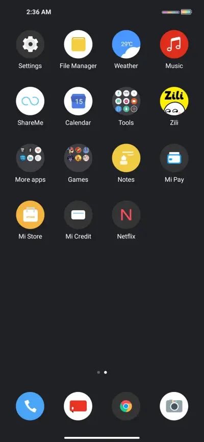 Black UI - Screenshot 3