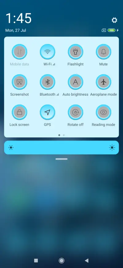 Abstract Pattern - Blue_3MDS - Screenshot 5