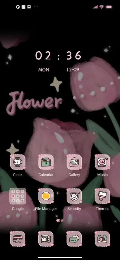 Pink Black Flower - Screenshot 3
