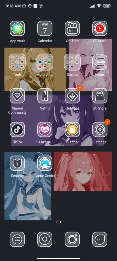 Sailor suit grid - Screenshot 4