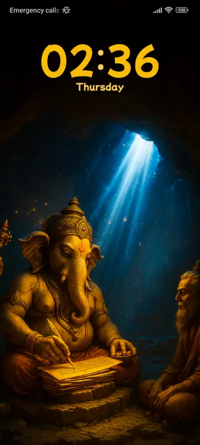 Ganesha Inscribing - Screenshot 1