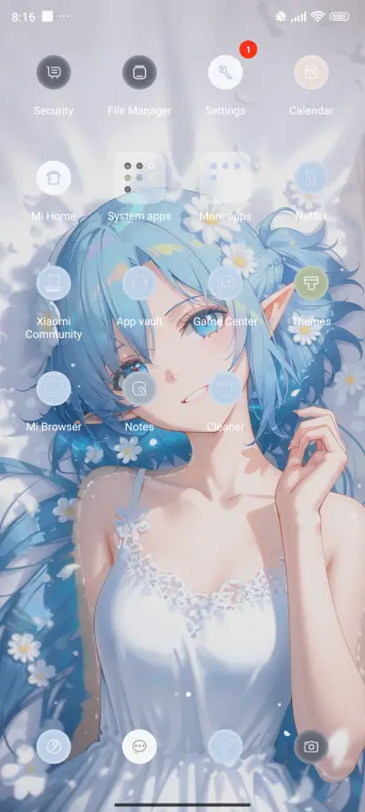 transparent blue - Screenshot 3