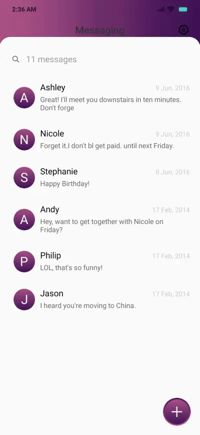 Default Gradient v11 - Screenshot 7
