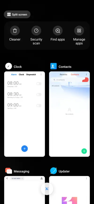F OS Dark v11 - Screenshot 4