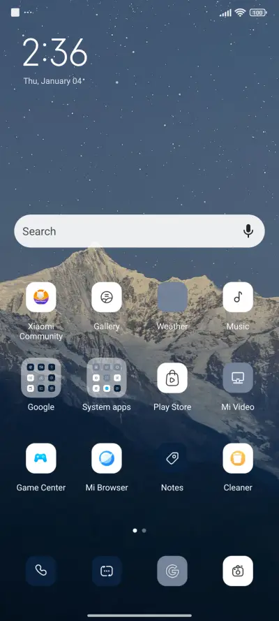 Misty mountains - Screenshot 2