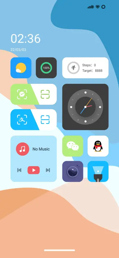 Blue OS - Screenshot 1