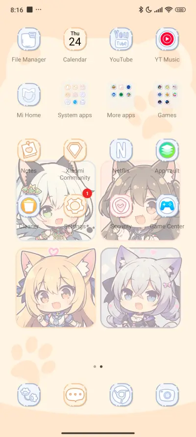 Cat Girl Four Grid - Screenshot 4