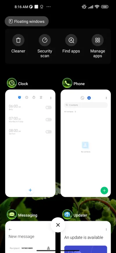 amoled leaves - Screenshot 4