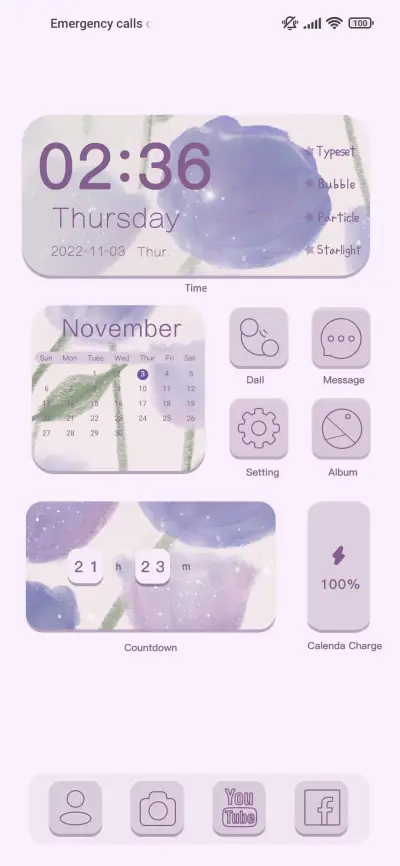 Purple tulip - Screenshot 1