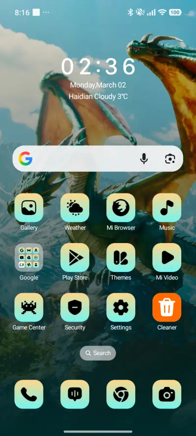 Snow Dragon - Screenshot 2